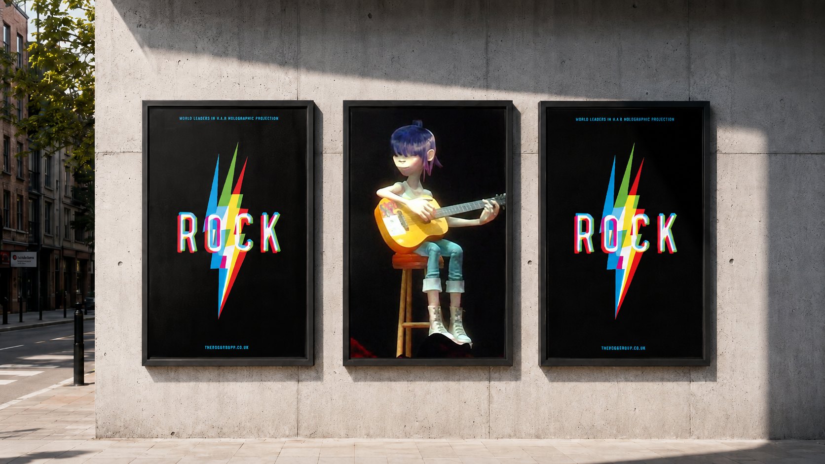 The Rock Group poster campaign